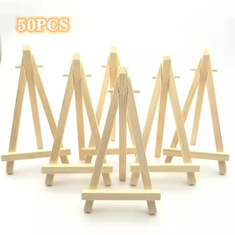 Document Holder Stand - 50/10 قطعة الخشب إطار الحامل الصغير