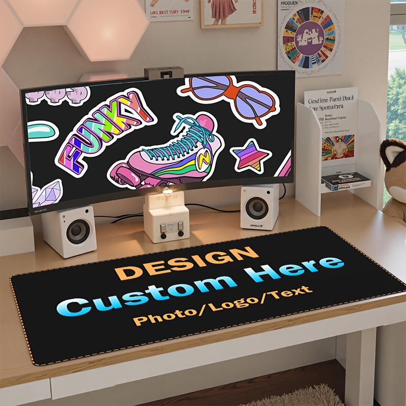 لوحة ماوس مخصصة بتصميمك الخاص، - مراجعة Home Office Logo وسعره