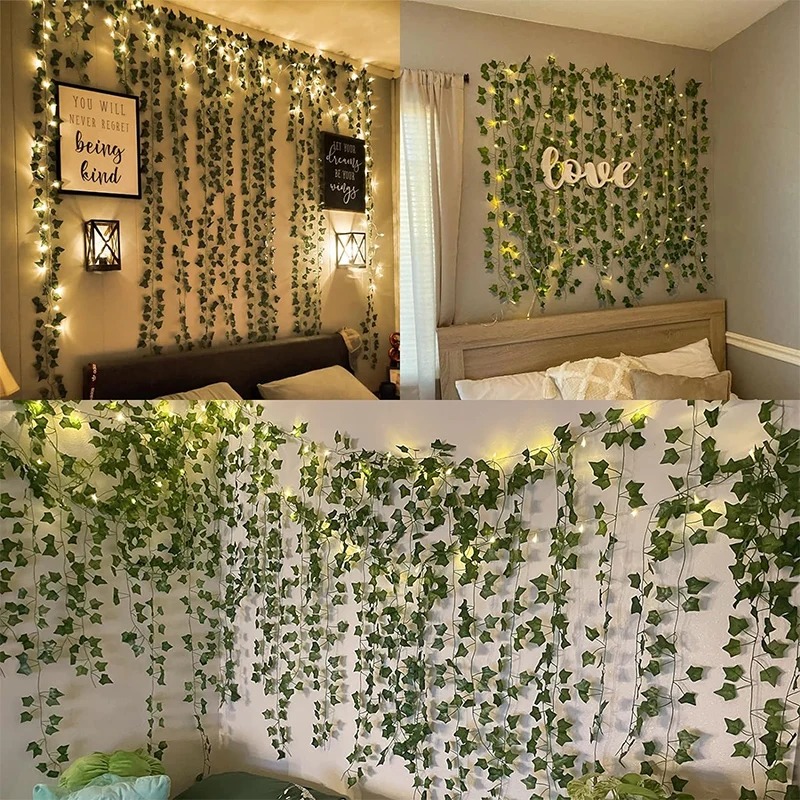 إكليل اصطناعي من أوراق الشجر ب - مراجعة Home Office Layout وسعره