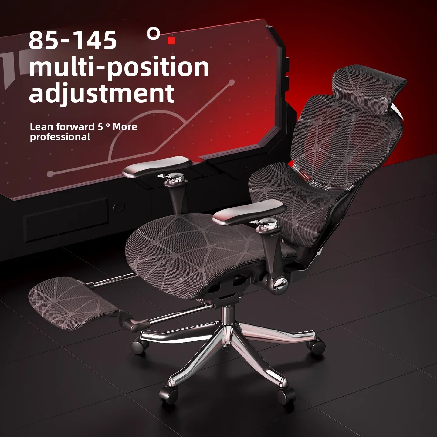 كرسي متعدد الوظائف فاخر، كرسي  - مراجعة Ergonomic Office Chair وسعره