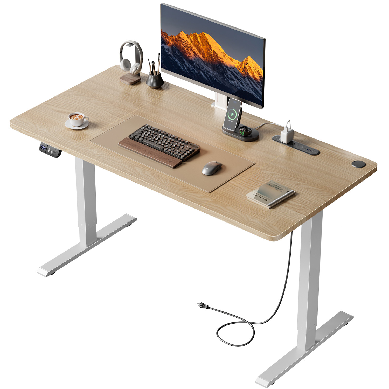 مكتب NEBMAAX قابل لتعديل الارت - مراجعة Home Office Work Table وسعره